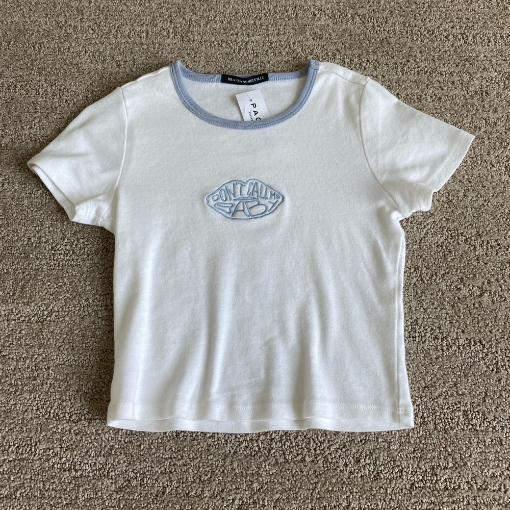 “don’t call me baby” t-shirt